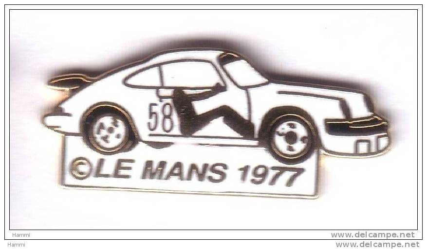 L260 Pin´s LE MANS 77 Ickx Barth Haywood PORSCHE 936  Egf Signé EMC - Porsche