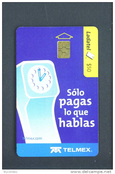 MEXICO  -  Chip Phonecard As Scan - Mexiko