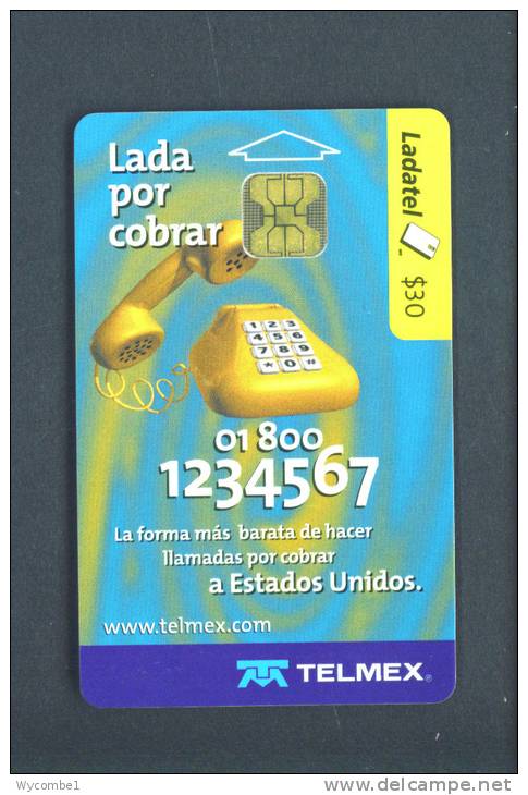 MEXICO  -  Chip Phonecard As Scan - Mexiko