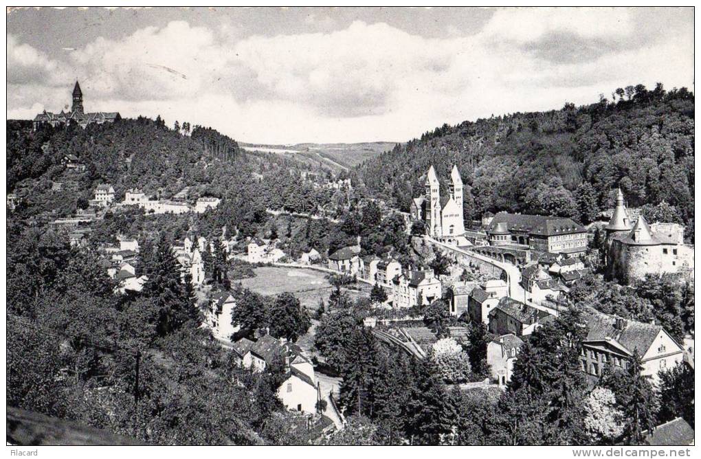 23523     Lussemburgo,  Clervaux,  Vue  Generale,  VG  1952 - Diekirch