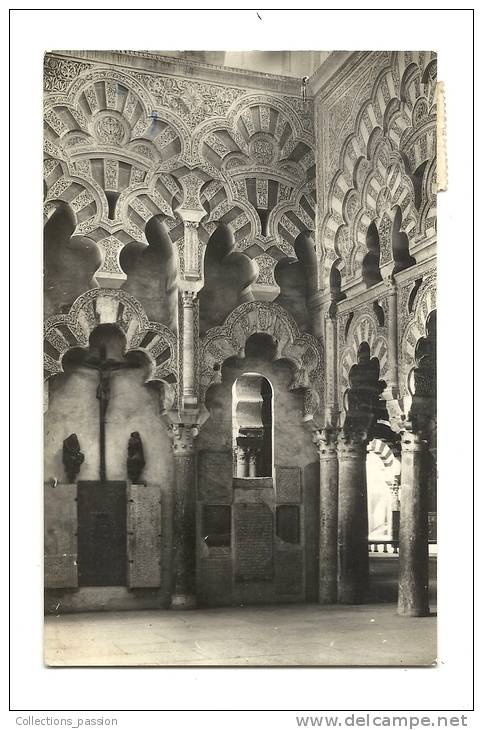 Cp, Espagne, Cordoba, LA Mosquée, Chapelle De Villaviciosa, Voyagée - Córdoba