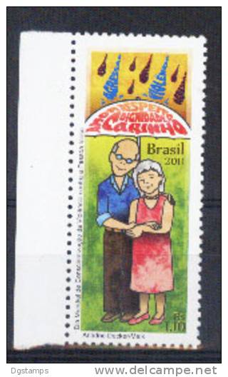 Brasil 2011 ** Dia Mundial De Concientizacion Contra El Maltrato A Las Personas Ancianas. - Unused Stamps