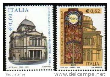 2004 - Italia 2801/02 Tempio Maggiore A Roma ---- - Judaísmo