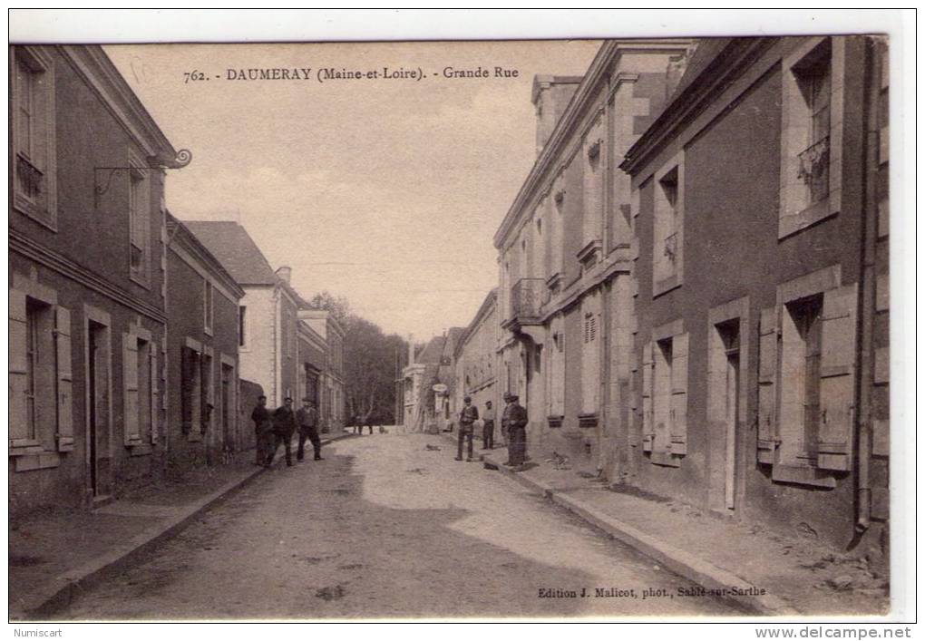 Daumeray..animée..la Grande Rue - Angers