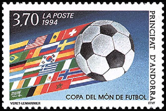 Andorra Francesa 446 ** Futbol. 1994 - Nuovi