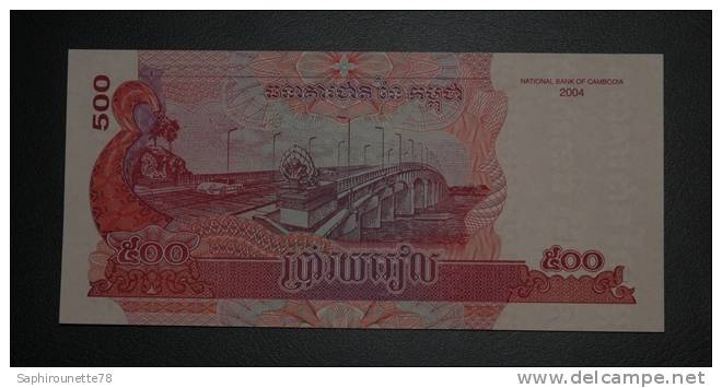 CAMBODGE - Billet De 500 Riels - 2004 - N°1837447 - Cambodia