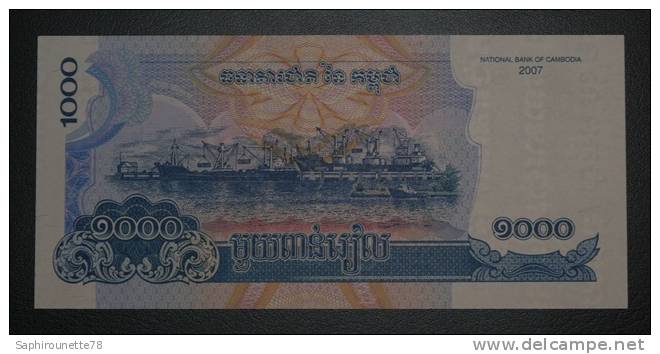 CAMBODGE - Billet De 1000 Riels - 2007 - N°1741434 - Cambodia