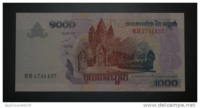 CAMBODGE - Billet De 1000 Riels - 2007 - N°1741437 - Kambodscha