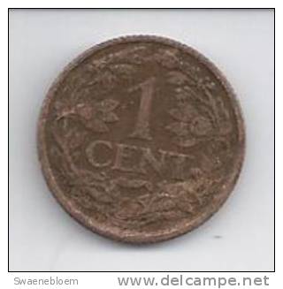 Munten - Nederland - 1 Cent Van 1921 - Koningrijk Der Nederlanden. - Netherlands - Coins Pay-Bas - Hollande. - 1 Cent