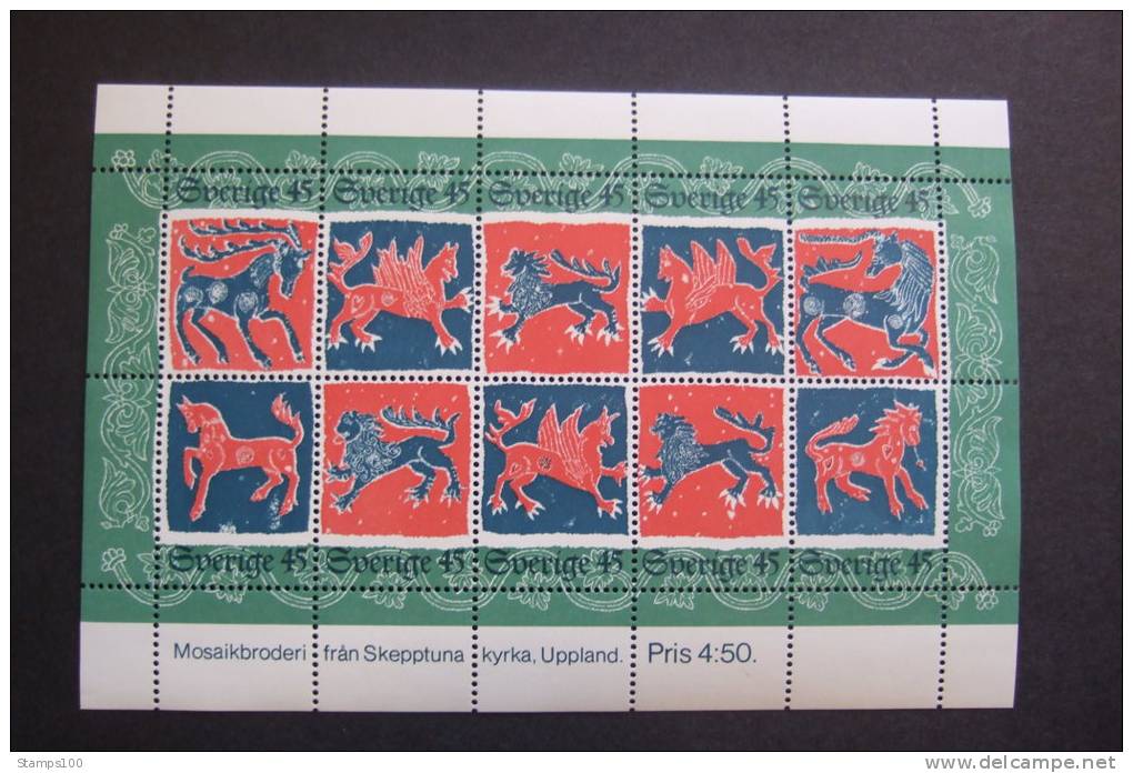 SWEDEN 1974   YVERT 6   MICHEL 6       MNH **     (011507-NVT) - Blocks & Sheetlets