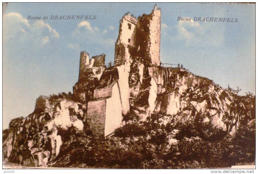 ALLEMAGNE: RUINE De DRACHENFELS - Drachenfels