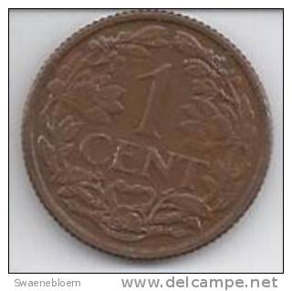 Munten - Nederland - 1 Cent Van 1938 - Koningrijk Der Nederlanden. - Netherlands. Coins Pay-Bas. Hollande. Wilhelmina. - 1 Cent