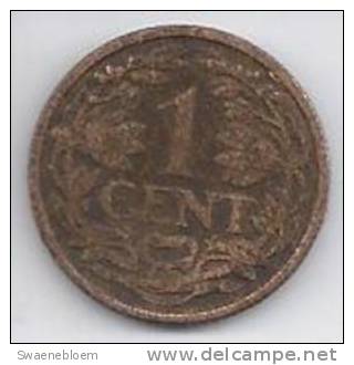 Munten - Nederland - 1 Cent Van 1922 - Koningrijk Der Nederlanden. - Netherlands. Coins Pay-Bas. Hollande. Wilhelmina. - 1 Cent