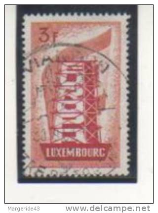 LUXEMBOURG N°515 EUROPA OBL COTE 65.00 - 1956