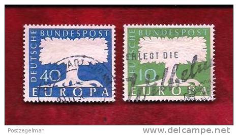 GERMANY 1957 Cancelled Stamp(s) Europa 268-269 - Used Stamps