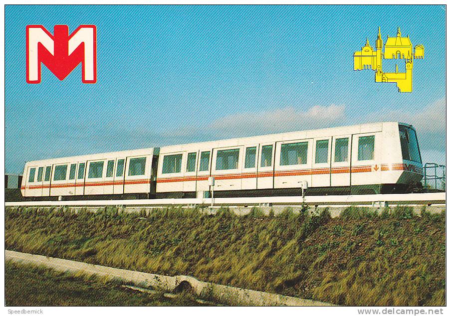 19405 Metro De Lille (France), Val Nouveau Transport . M%age M5937.99 - Métro