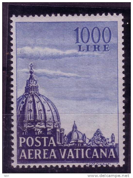 Vaticano - 1953 - Cupola Di S. Pietro Sass. A22-A23 ** Filigrana Lettere - Errors & Oddities