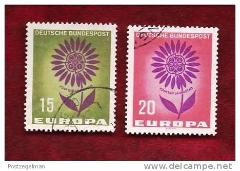 GERMANY 1964 Cancelled Stamp(s) Europa 445-446 - Used Stamps