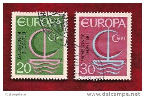 GERMANY 1966 Cancelled Stamp(s)  Europa 519-520 - Used Stamps