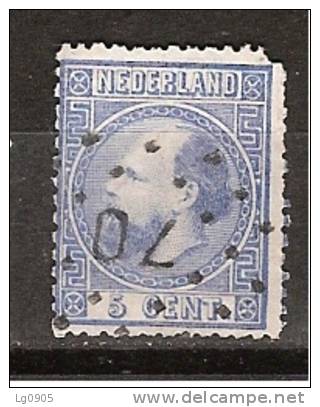 NVPH Nederland Netherlands Pays Bas Niederlande Nr 7 CANCEL LOENEN 70 ; Koning King Roy Rei Willem III 1872 - Gebruikt