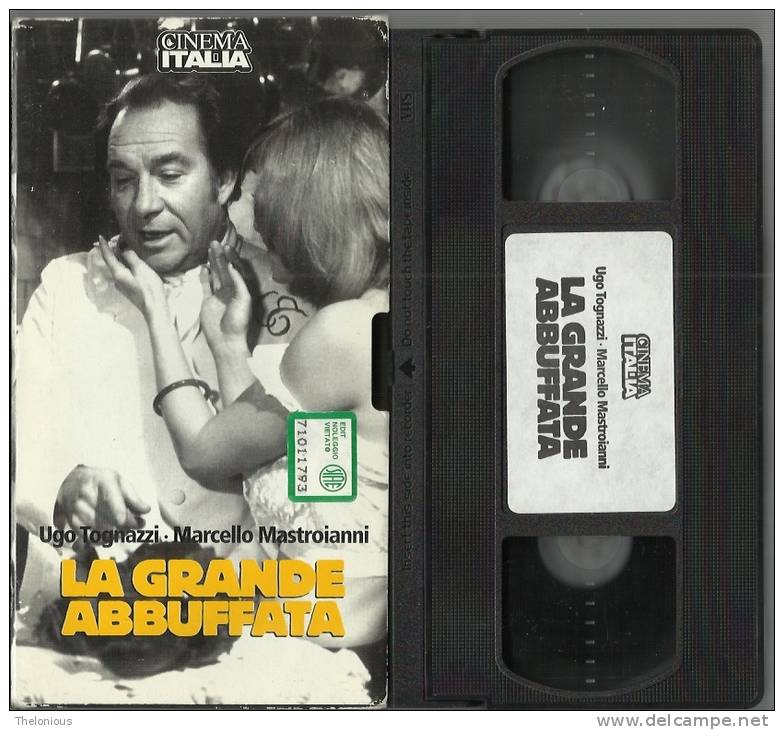 # VHS - LA GRANDE ABBUFFATA - Tognazzi, Mastroianni, Piccoli, Regia M. Ferreri '73 - Drama