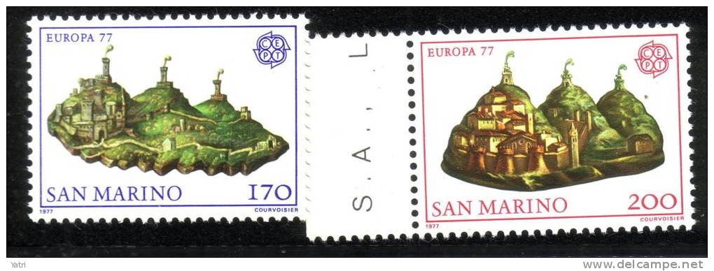 Cept 1977 San Marino  ** - 1977