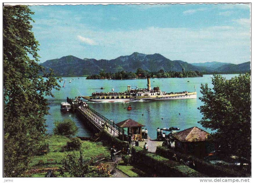 Deutschland >Bayern >  Chiemgauer Alpen, Chiemsee-Oberbayern Mit Fraueninsel 1969,  Gelaufen Ja - Chiemgauer Alpen