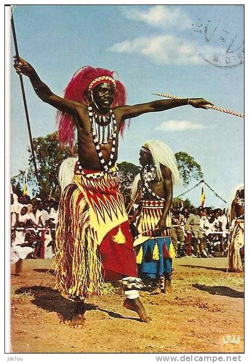 DANSEURS AFRICAINS (COLORISEE) REF 24621 - Dans