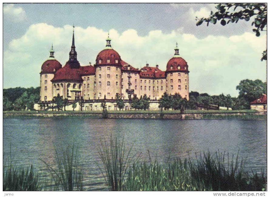 Deutschland >   Sachsen >  Moritzburg-Schloss 1964, Barockmuseum, Gelaufen Nein - Moritzburg