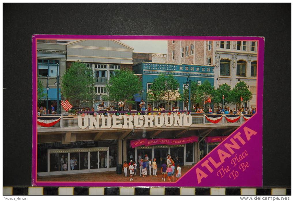 ETATS UNIS  UNDERGROUND ATLANTA OPEN SEVEN DAYS  A WEEK FEATURES TWELVE ACRES OF SHOPPING DINING AND ENTERTAINMENT IN SO - Atlanta