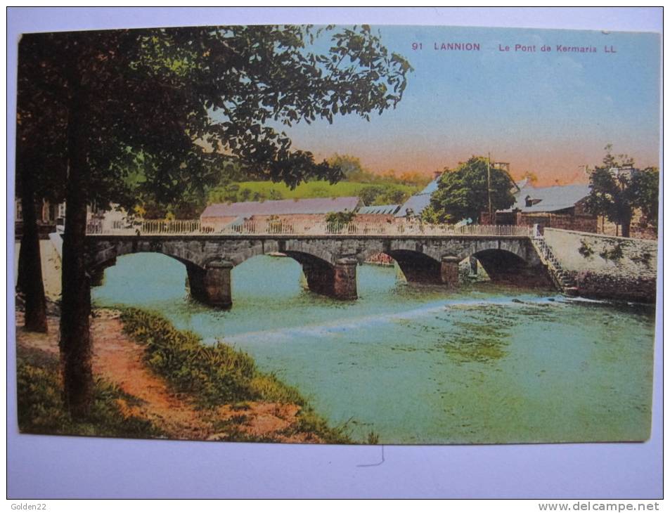 Lannion.Le Pont De Kermaria - Lannion