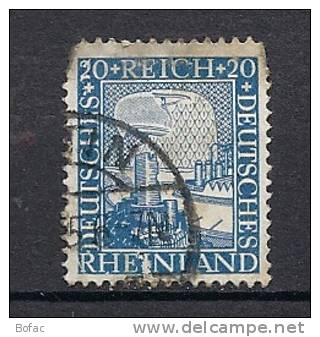 367   (OBL)  Y  &amp;  T   Abimé Haut Gauche (millénaire Rhénan)   "III REICH"   (Allemagne) - Oblitérés