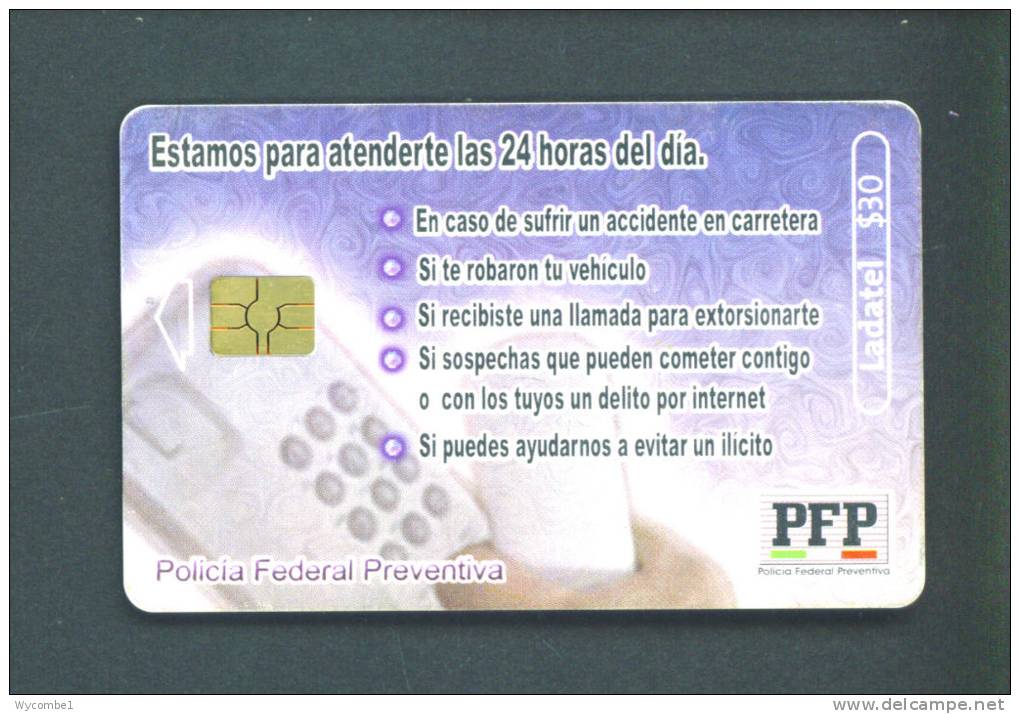 MEXICO  -  Chip Phonecard As Scan - Mexico