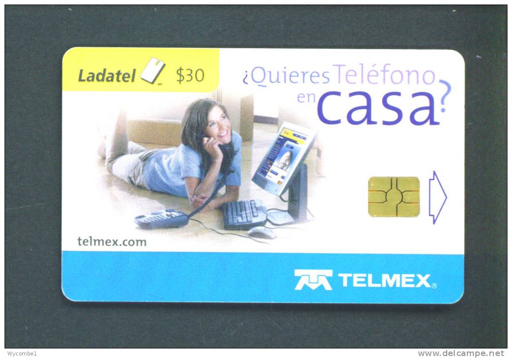 MEXICO  -  Chip Phonecard As Scan - Mexiko