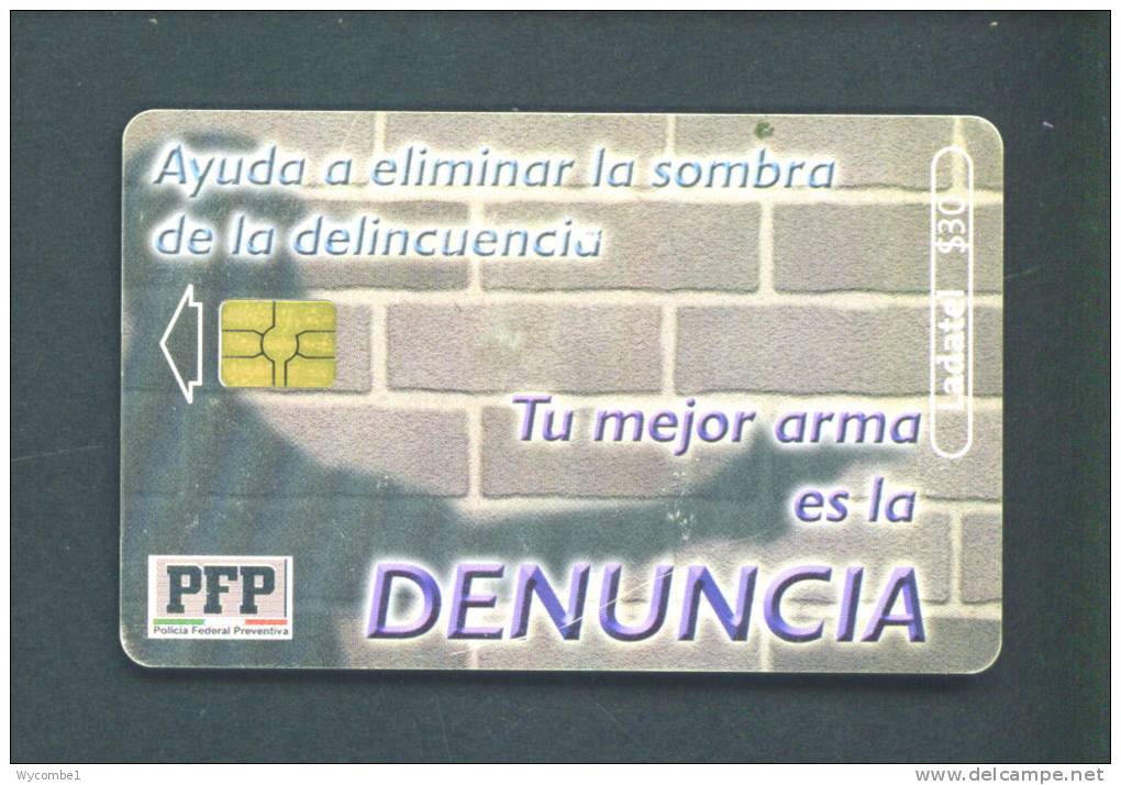 MEXICO  -  Chip Phonecard As Scan - Mexiko