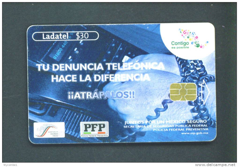 MEXICO  -  Chip Phonecard As Scan - Mexique