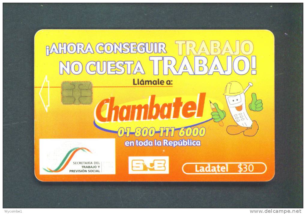 MEXICO  -  Chip Phonecard As Scan - Mexiko