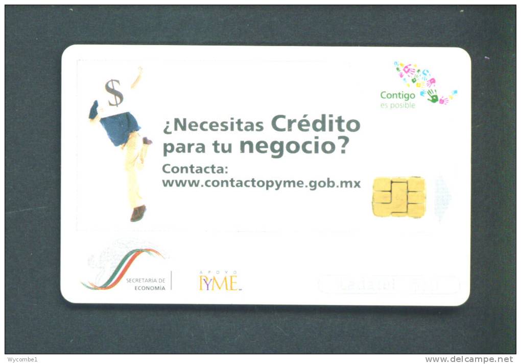 MEXICO  -  Chip Phonecard As Scan - Mexiko