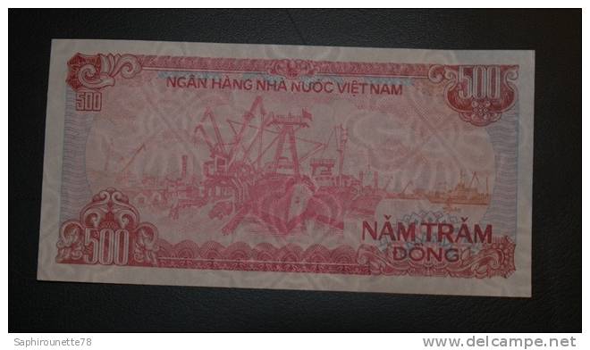 VIETNAM - Billet De 500 Dong – 1988 - N°FB 1541666 - Vietnam