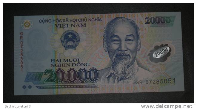 VIETNAM - Billet De 20.000 Dông – 2003 - N°GR 07285051 - Vietnam