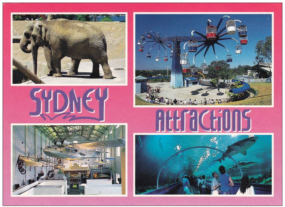 SYDNEY ATTRACTIONS,N.S.W.AUSTRALIA,X6. - Sydney