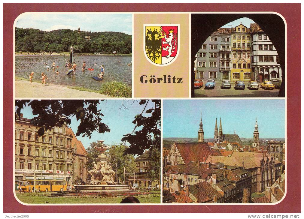 B47106 Gorlitz Car Voiture Autobus  Used Good Shape - Goerlitz