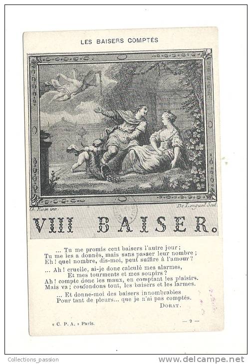 Cp, Philosophie Et Pensées, VIII - Baiser - Les Baisers Comtés - Filosofie