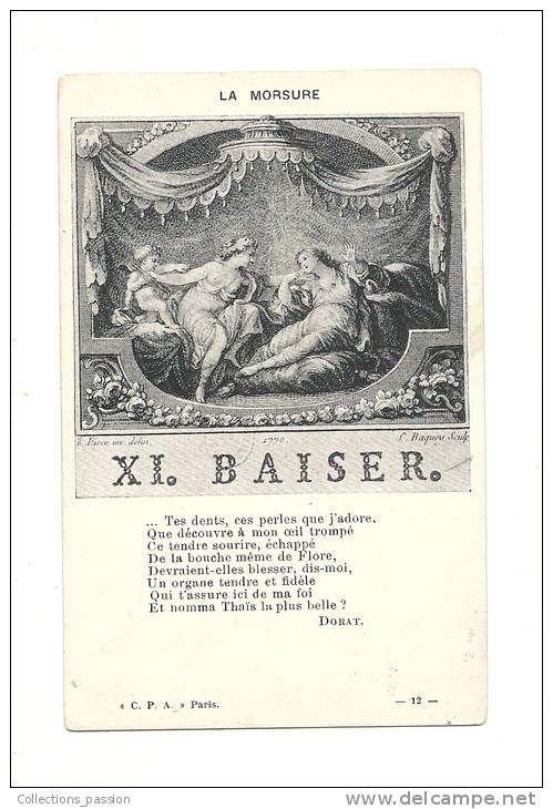 Cp, Philosophie Et Pensées, XI - Baiser - La Morsure - Philosophie