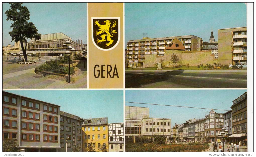 B47113 Haus Der Kuktur Tramway Gera Not  Used Good Shape - Gera