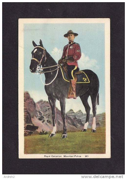 POLICE - ROYAL CANADIAN MOUNTED POLICE - R.C.M.P. - Police - Gendarmerie