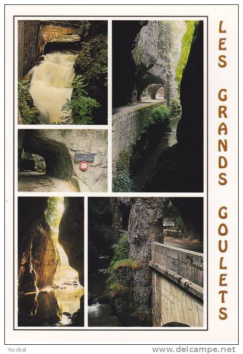 Cp , 26 , LES GRANDS GOULETS Et Les Gorges De La Vernaison - Les Grands Goulets