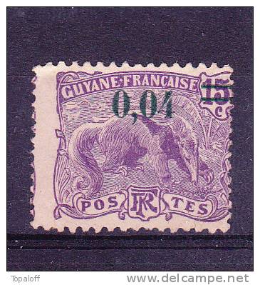 GUYANE N°93 Neuf Sans Gomme - Unused Stamps