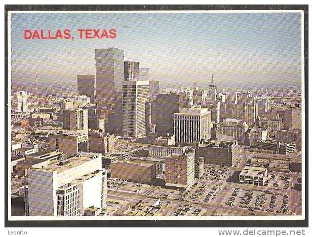 Dallas Texas Downtown Seen From The Reunion Tower 1982 - Dallas