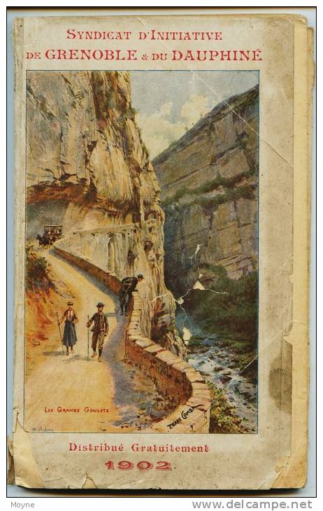 Isére - GRENOBLE Et Le DAUPHINE -  LIVRET GUIDE  DE 1902 - - Rhône-Alpes